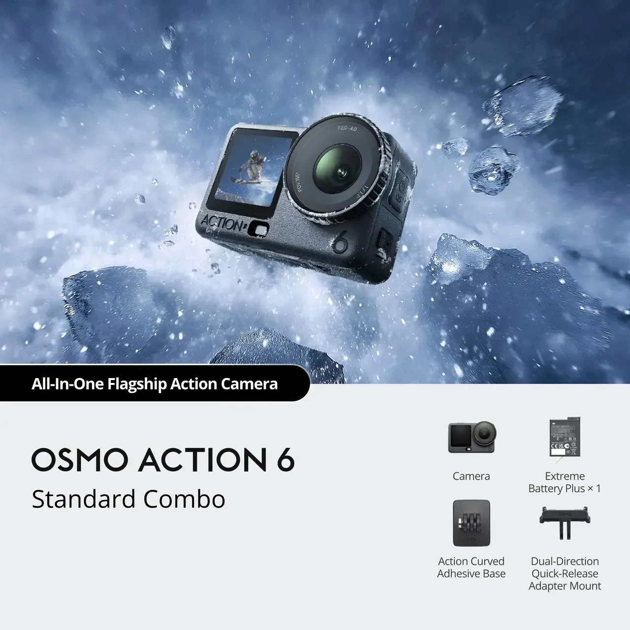 DJI Osmo Action 6 Standard Combo