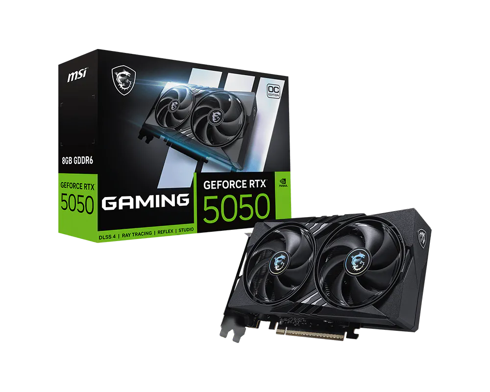 MSI GeForce RTX 5050 8G GAMING OC