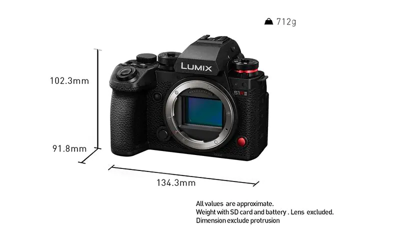 Panasonic Lumix S1R II Body (DC-S1RM2)